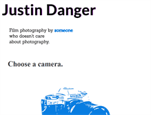 Tablet Screenshot of justindanger.com